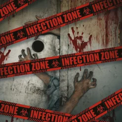 Avspärrningsband, infection zone 6 m