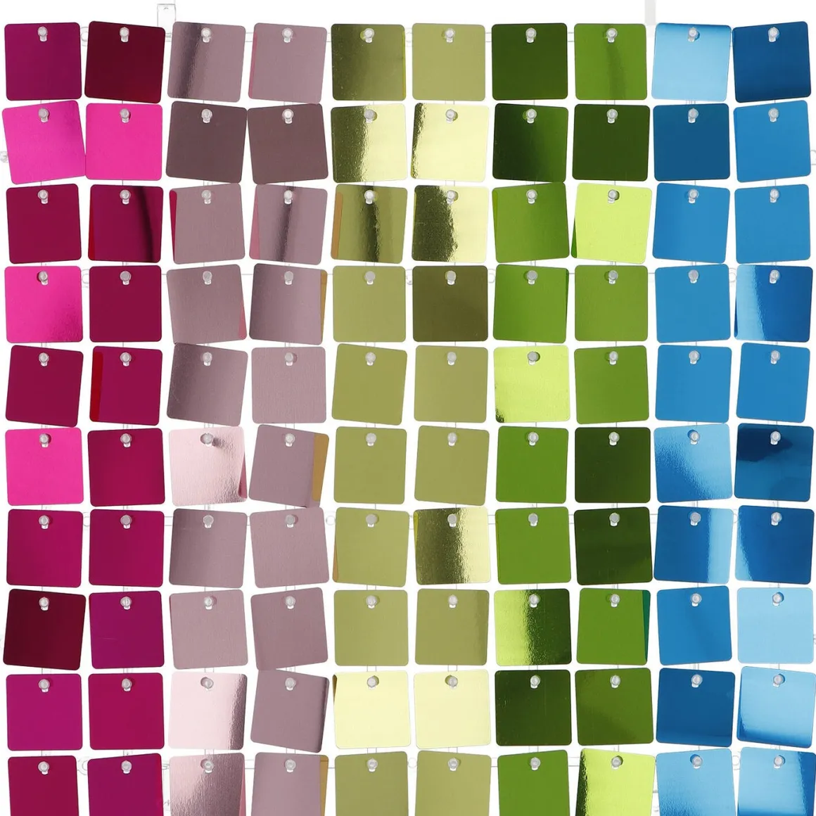 Backdrop paljettpanel, multi 30x30 cm 12 st