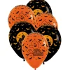 Ballonger, halloween 6 st