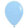 Ballonger, matta blå pastell 10 st