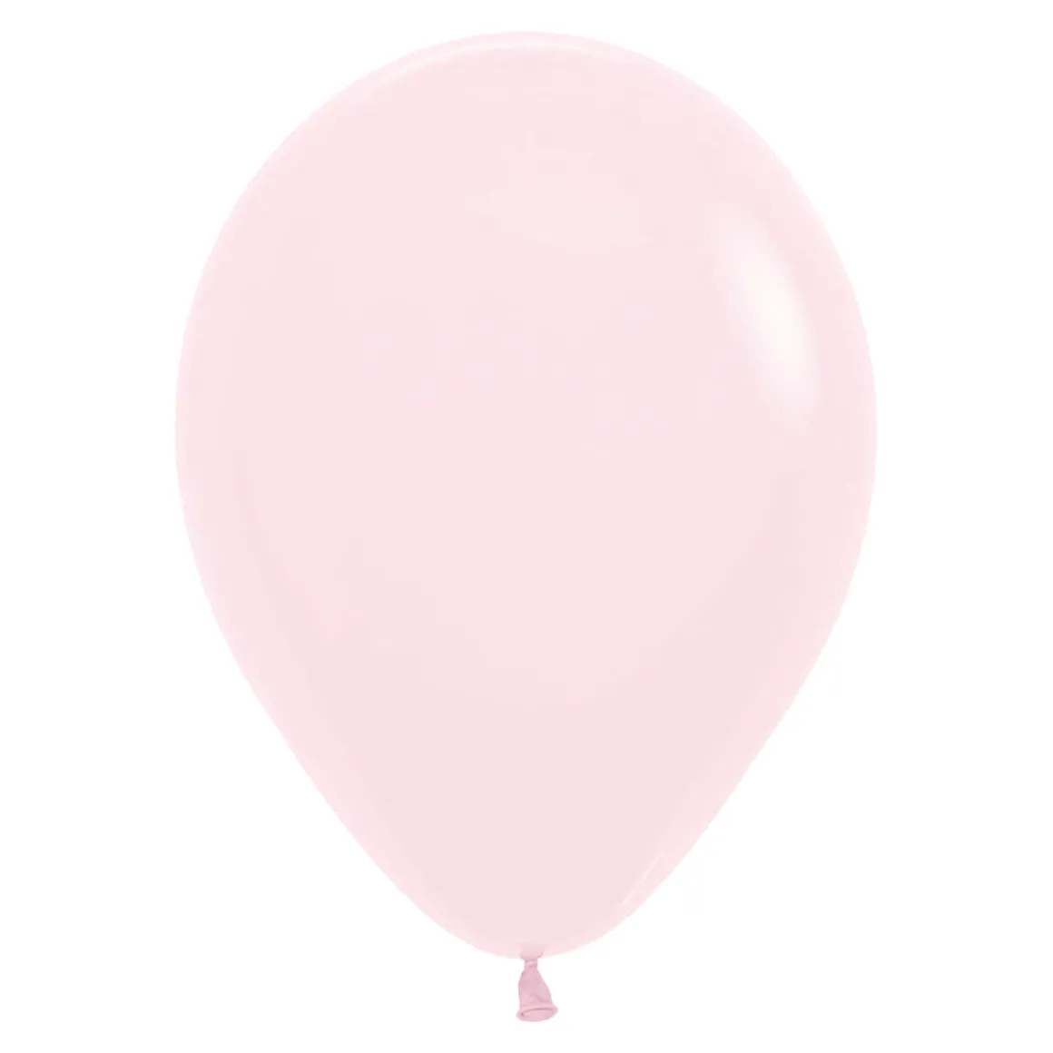 Ballonger, matta rosa pastell 10 st