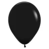 Ballonger, nattsvart 30 cm 10 st