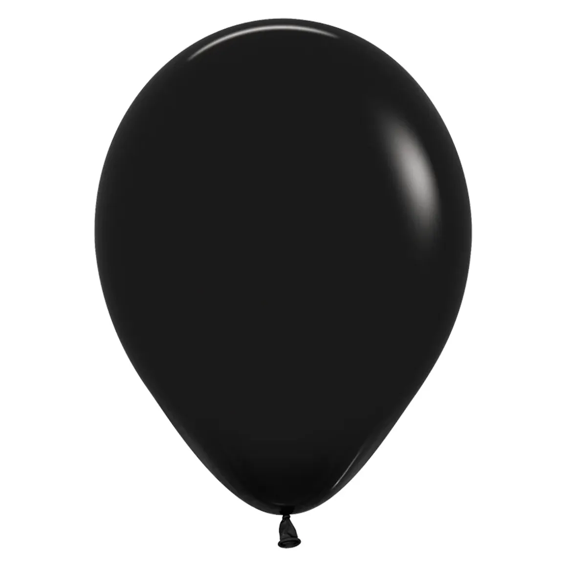 Ballonger, nattsvart 30 cm 10 st