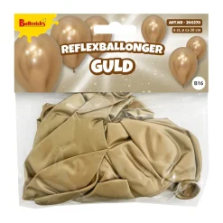 Ballonger, reflex guld 6 st