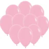 Ballonger, rosenrosa 30 cm 10 st