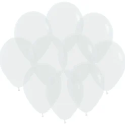 Ballonger, transparent 30 cm 10 st