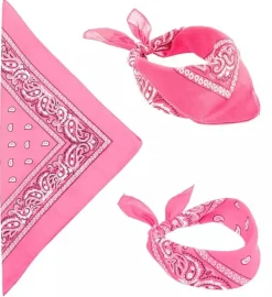 Bandana, rosa 55x55 cm