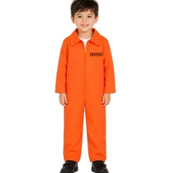 Barndräkt, fånge orange