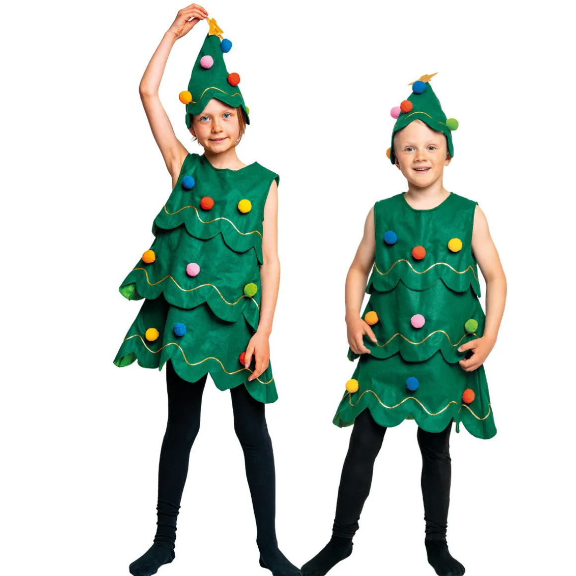 Barndräkt, julgran