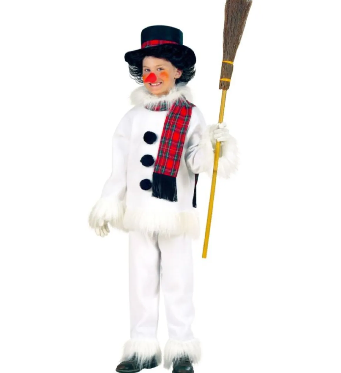 Barndräkt, snögubbe 158 cm