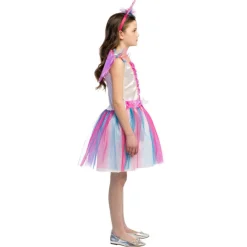Barndräkt, unicorn girl 4-6 år