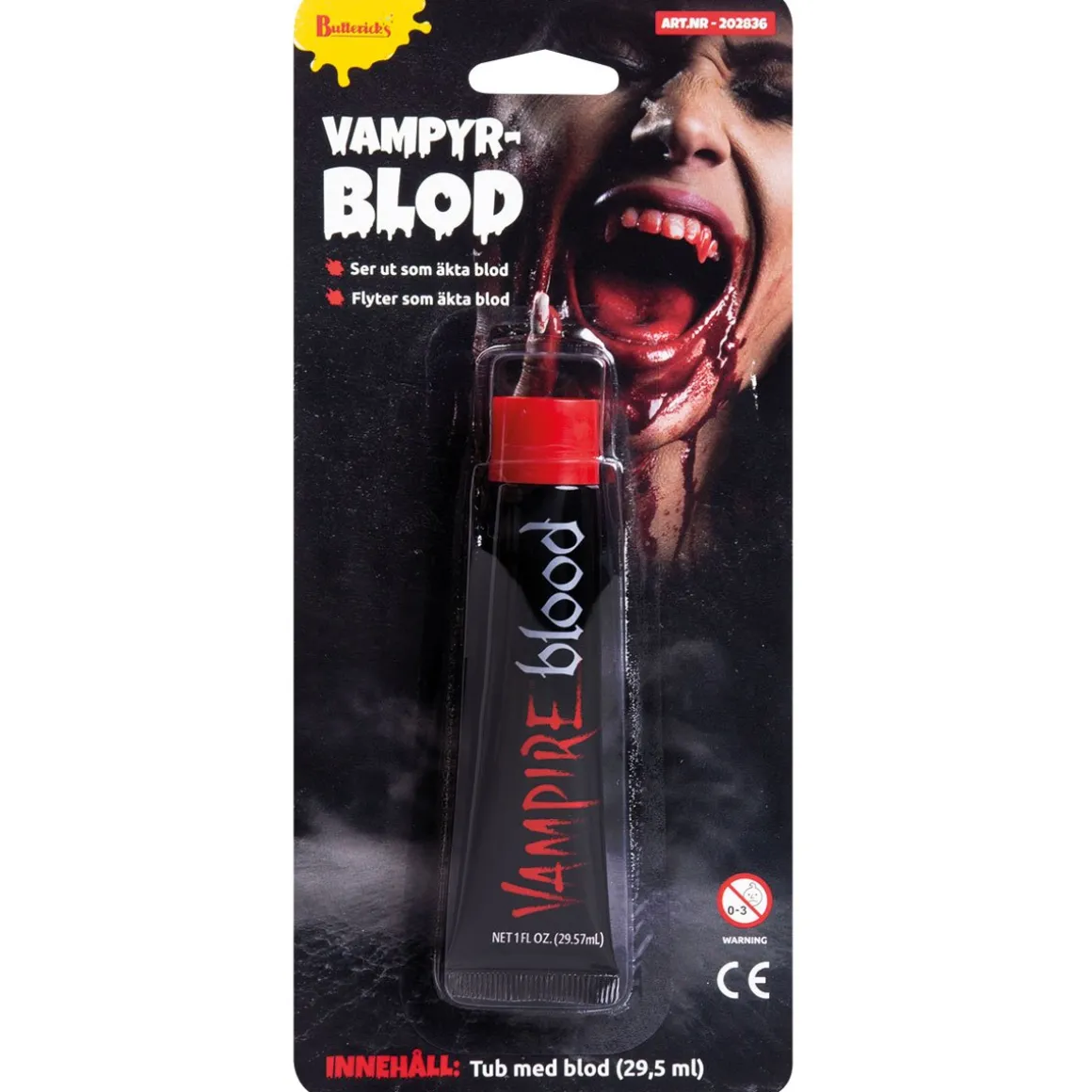 Blod i tub, 29,5 ml