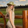 Cowboyhatt, groovy guld