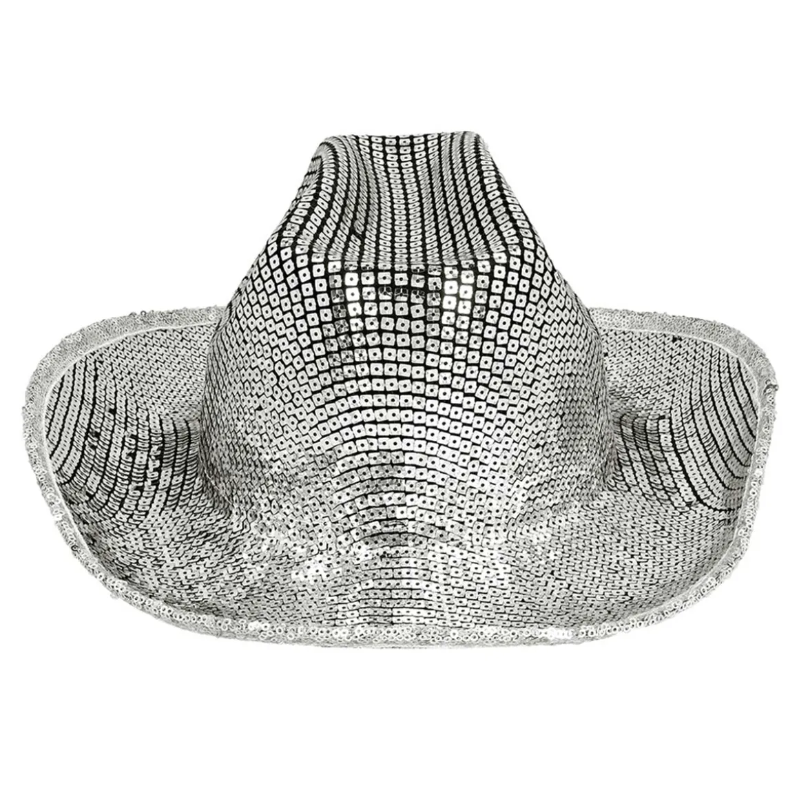 Cowboyhatt, groovy silver