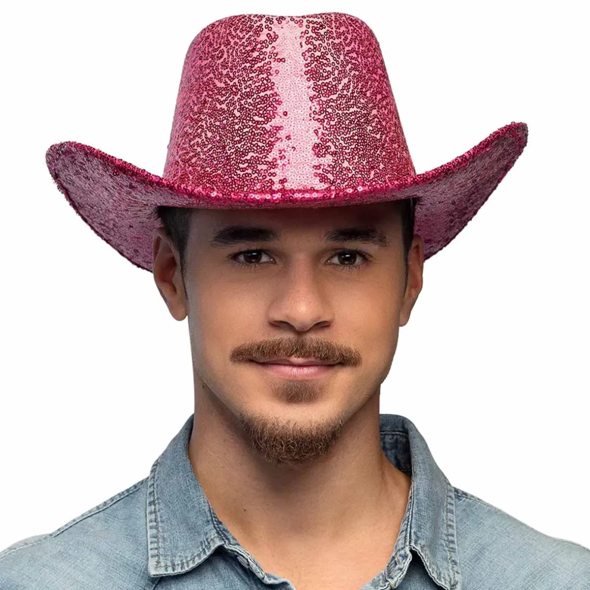 Cowboyhatt, hot pink