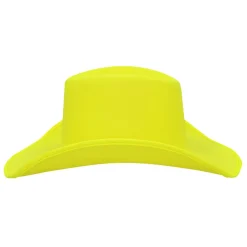 Cowboyhatt, neon gul
