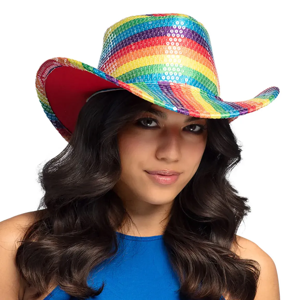 Cowboyhatt, regnbåge