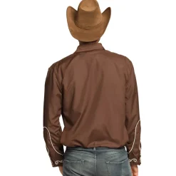 Cowboyskjorta, brun