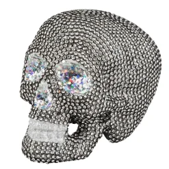 Dödskalle, diamanter 20x15x16 cm