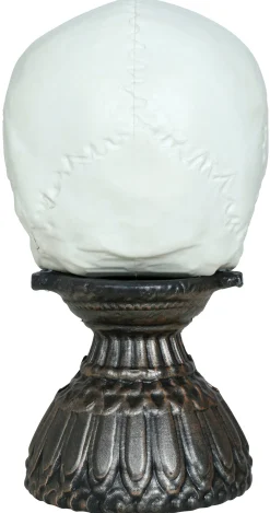 Dödskalle med ljud och ljus, 28 cm