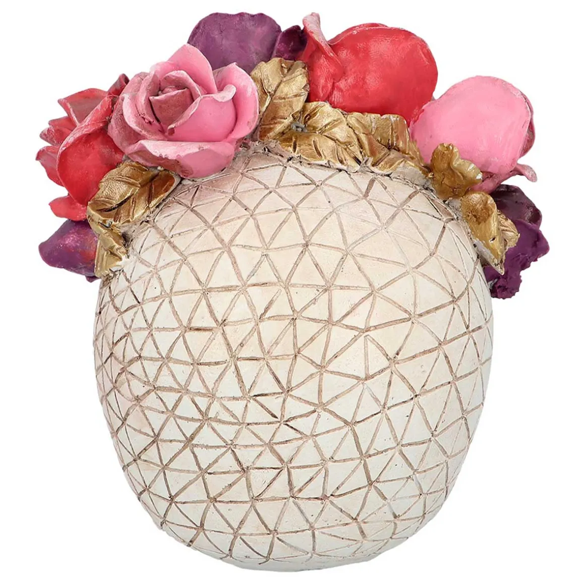Dödskalle, Señora Rosa 15x14x15 cm