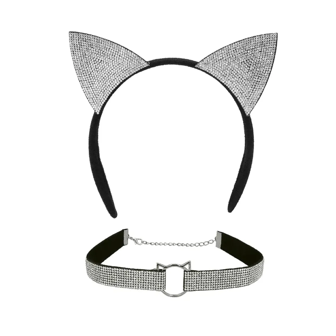 Diadem, cat diamond set