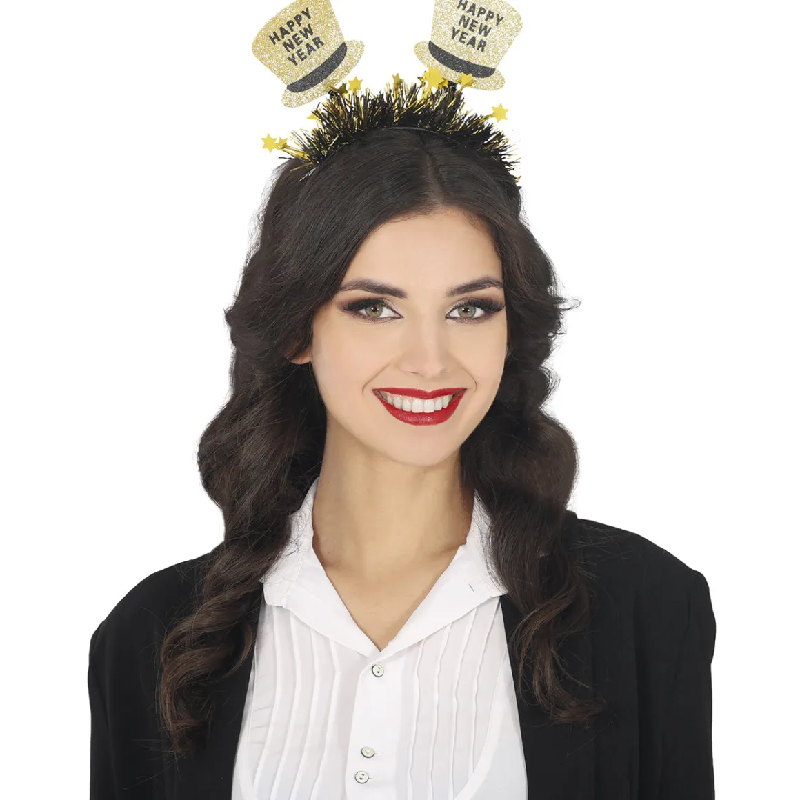 Diadem, happy new year guld