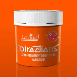 Directions, flourescent orange