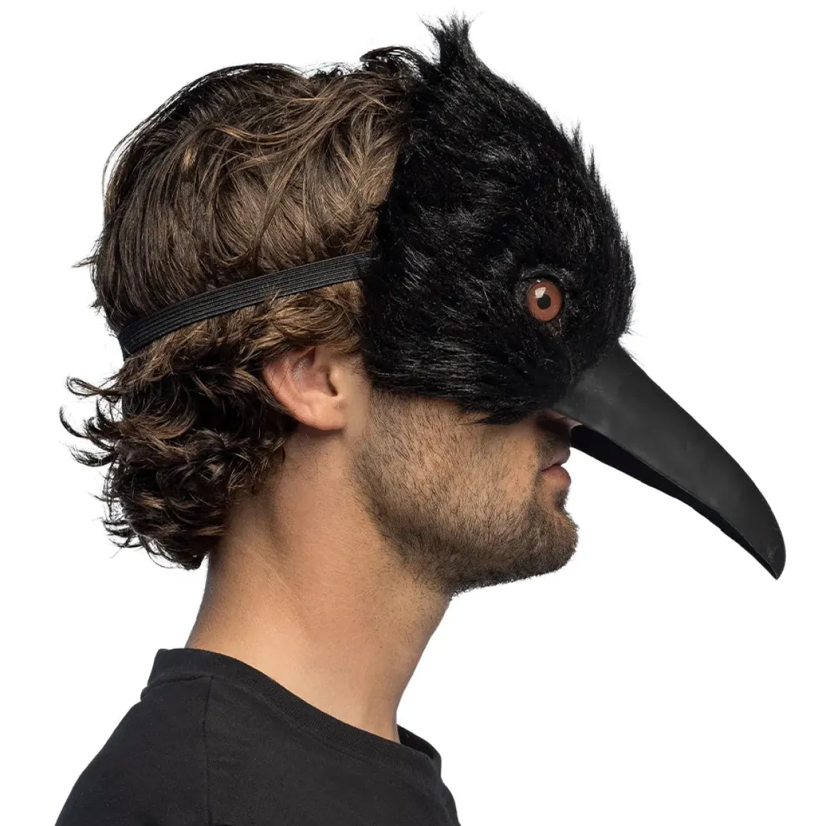 Djurmask, kråka
