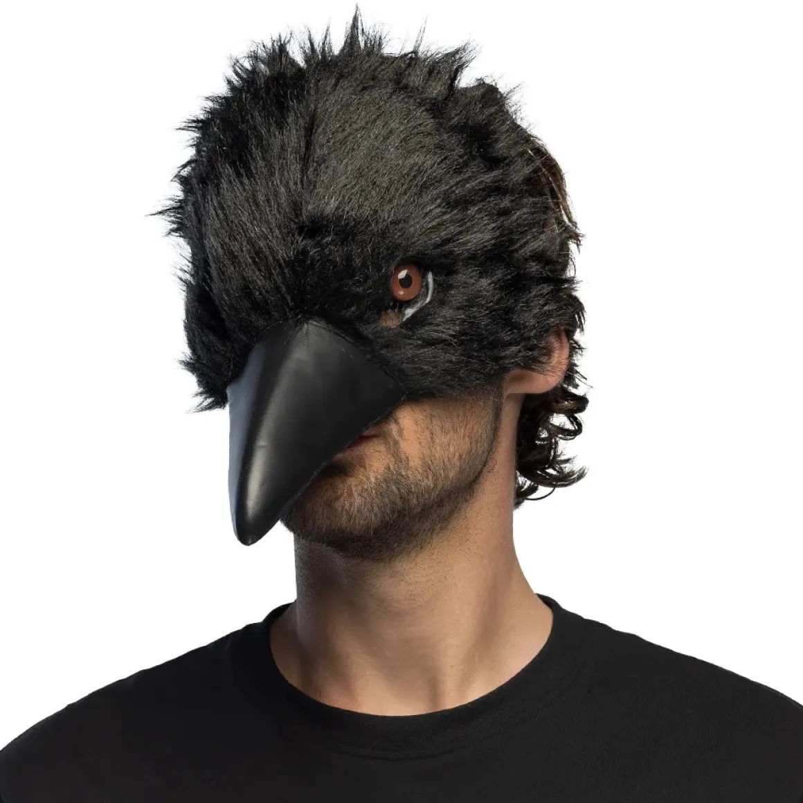 Djurmask, kråka