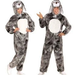 Dräkt, bunny grå M/L
