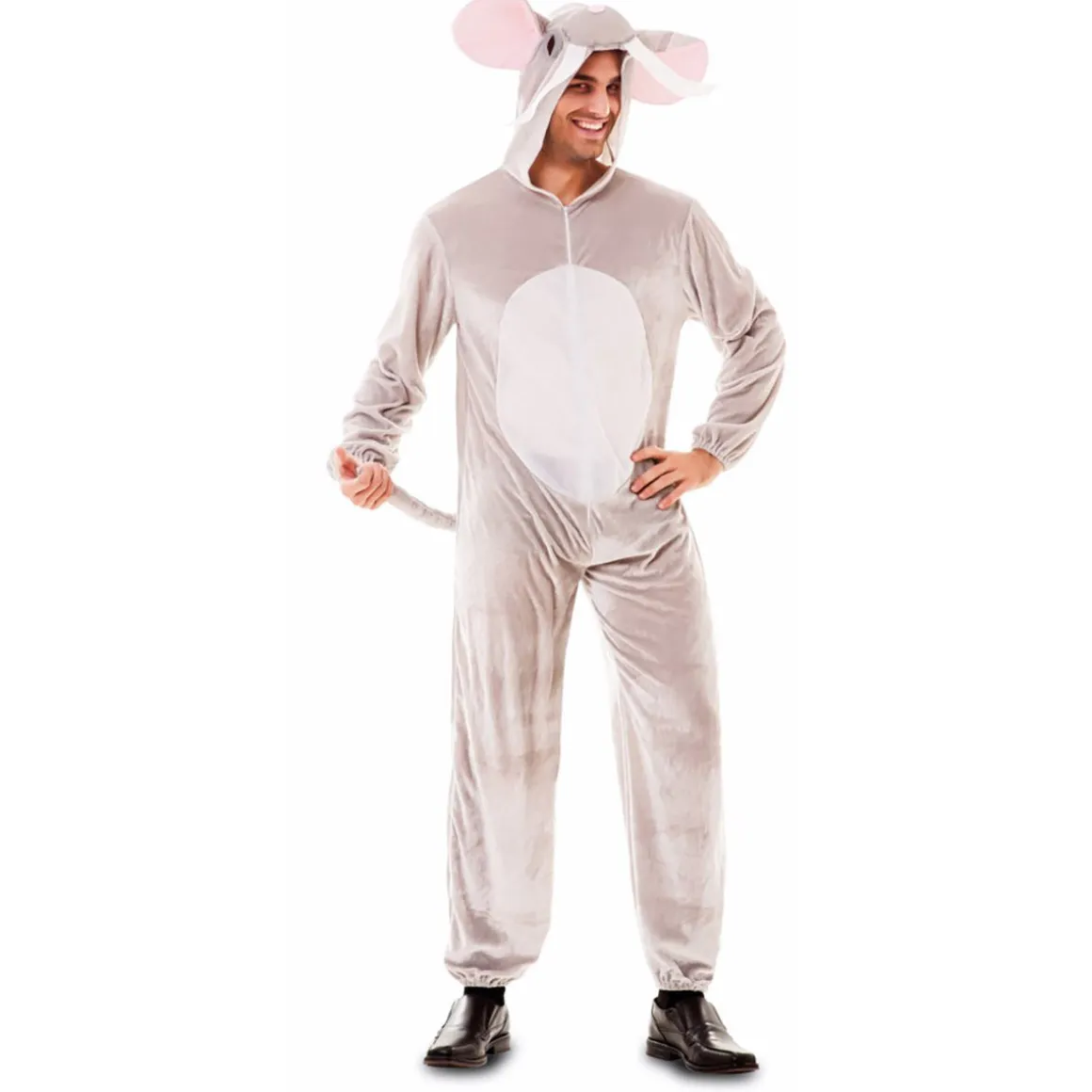 Dräkt, elefant grå M/L