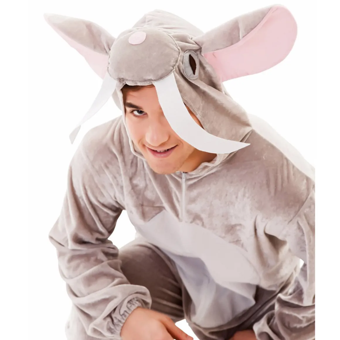 Dräkt, elefant grå M/L