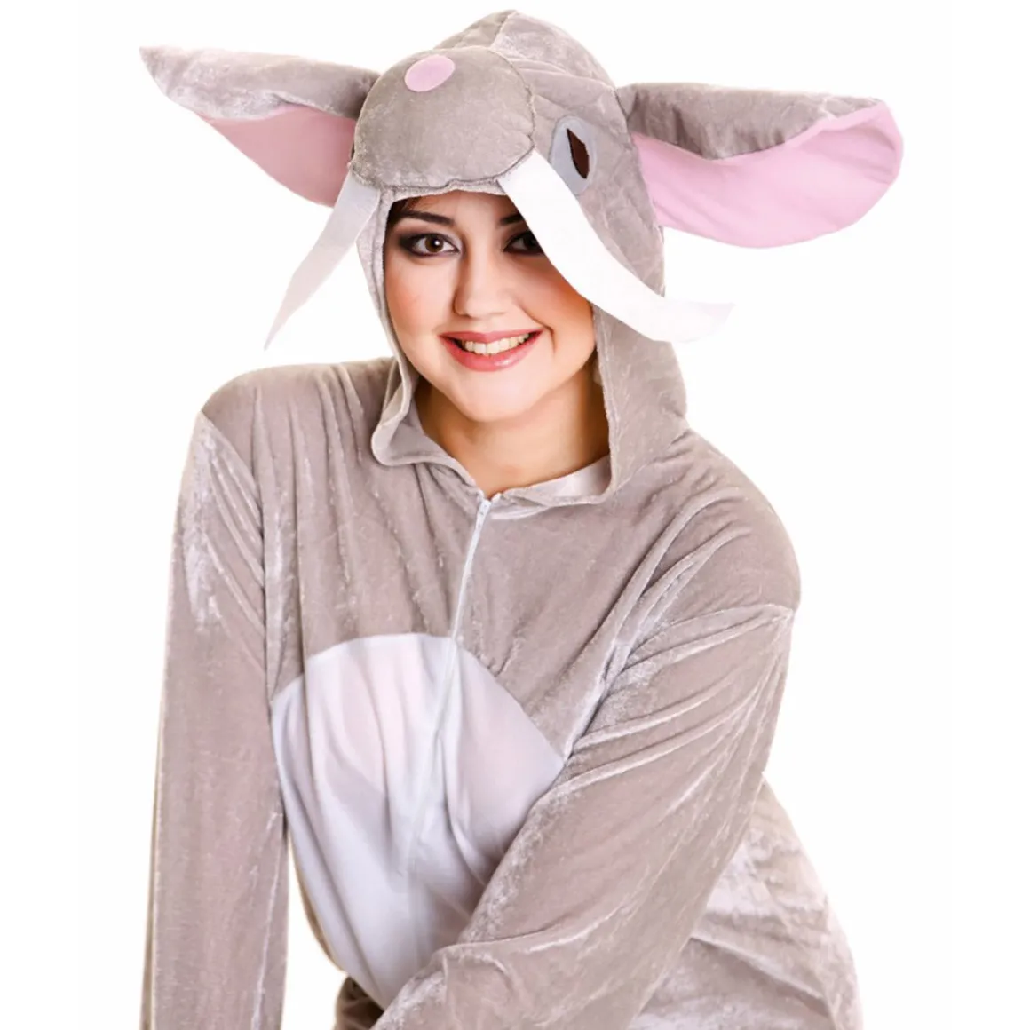 Dräkt, elefant grå M/L