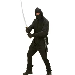 Dräkt, ninja svart