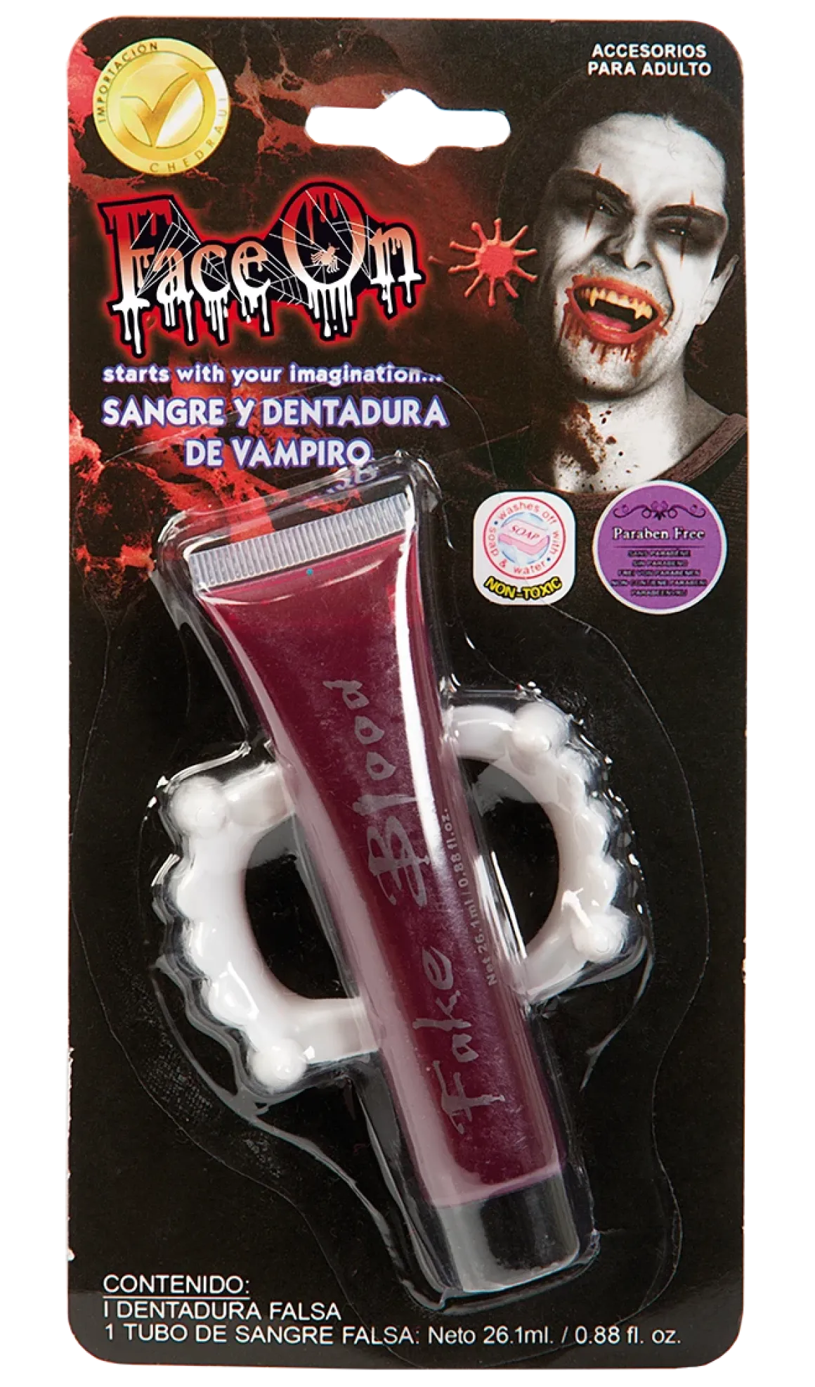 Fake blood/teeth, 26 ml