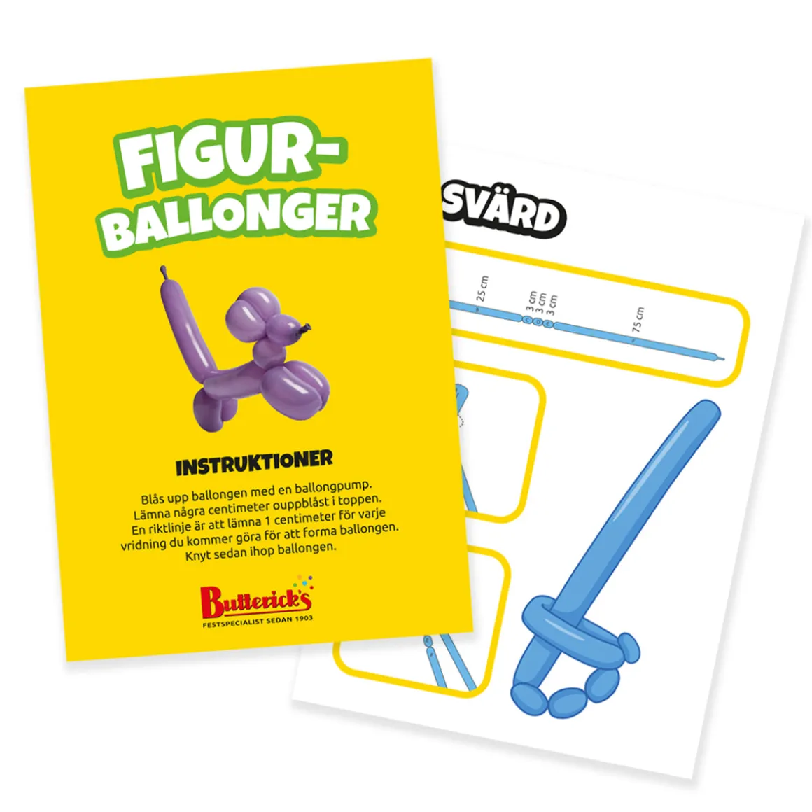 Figurballonger, 20 st