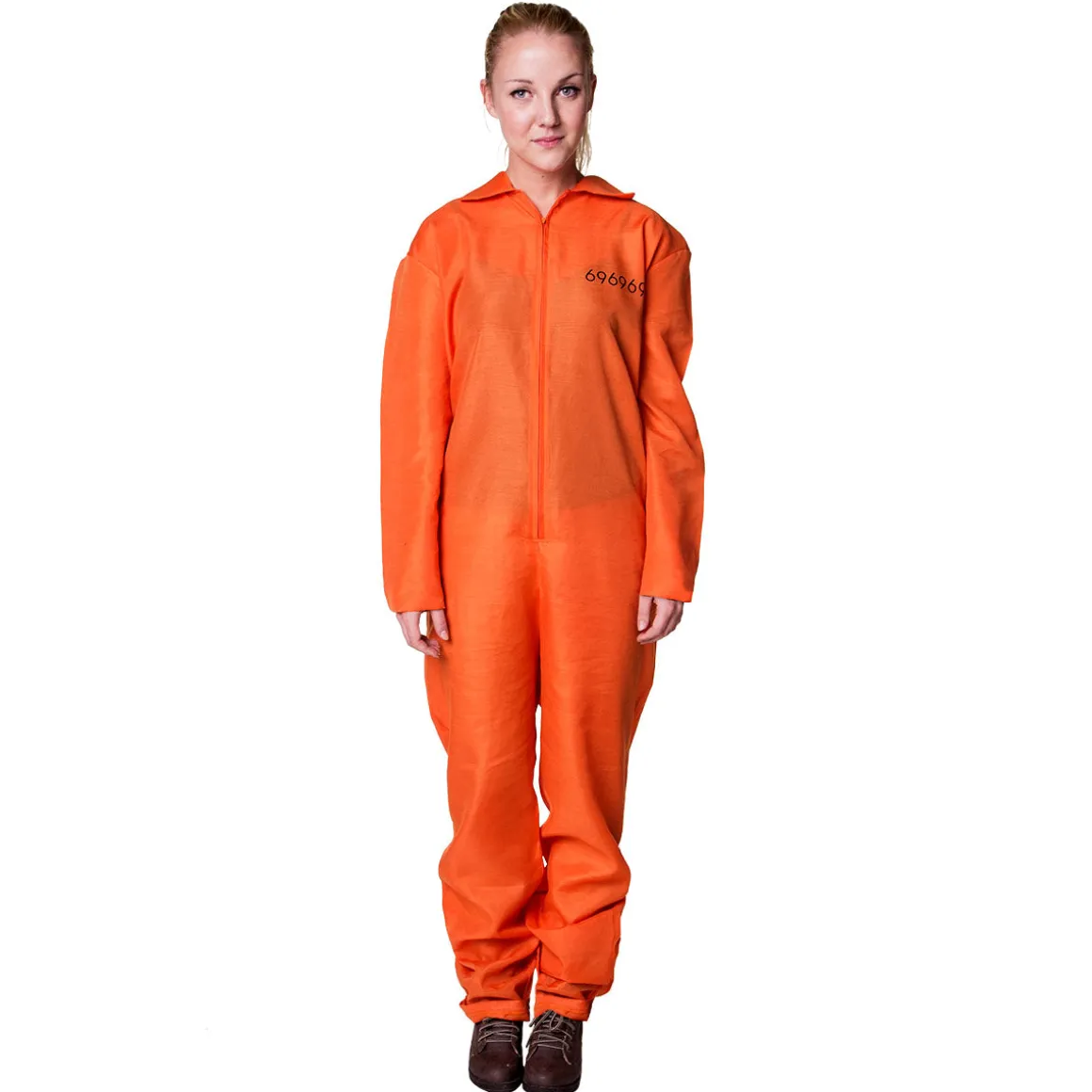 Fångdräkt, orange S/M