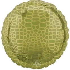 Folieballong, aligatormönster 43 cm