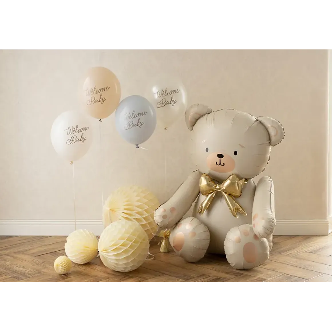 Folieballong, bear 75x84 cm