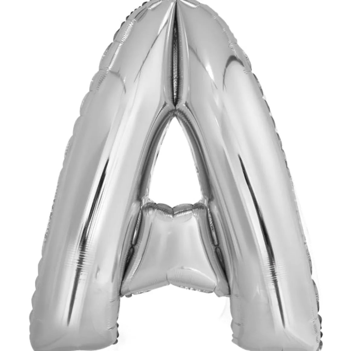 Folieballong, bokstav silver A 86 cm