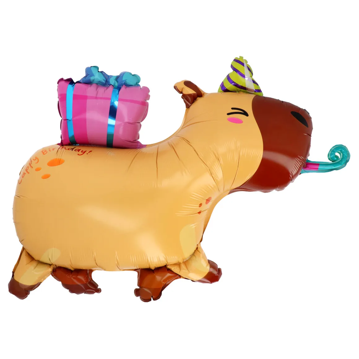 Folieballong, capybara 69x50 cm