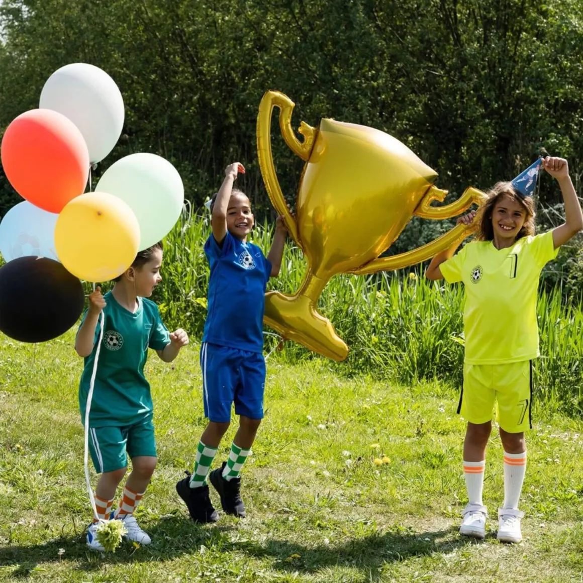 Folieballong, champion cup 85x77 cm