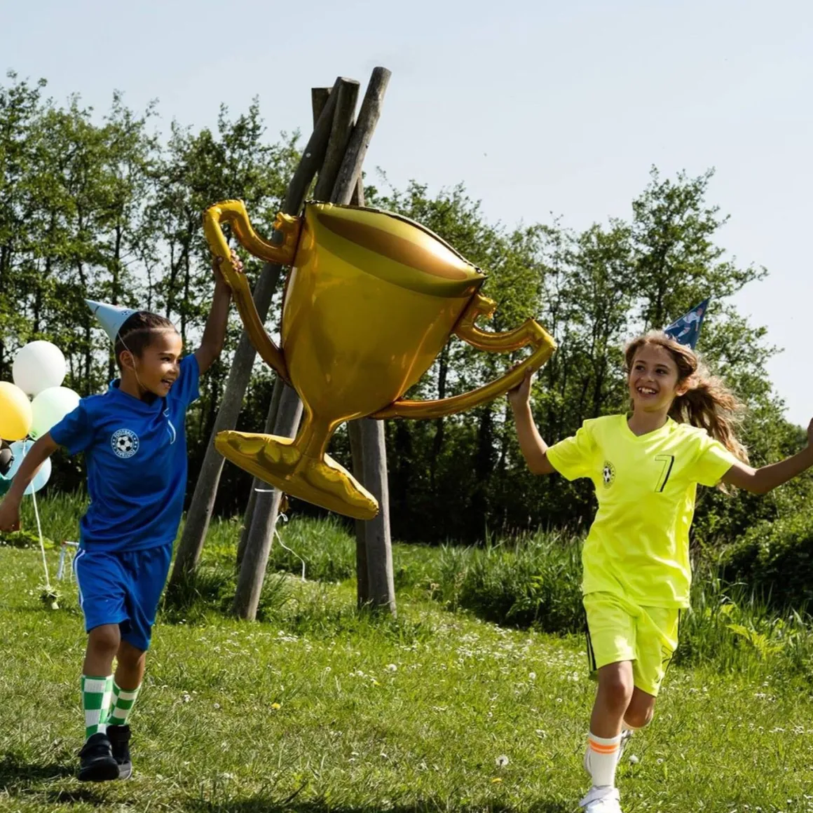 Folieballong, champion cup 85x77 cm