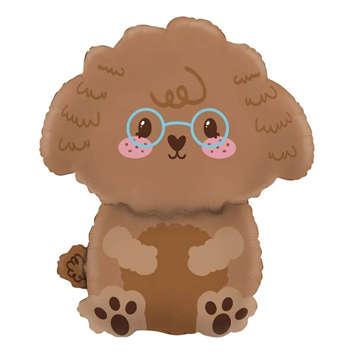 Folieballong, Cute Toy Poodle Shape 53 cm