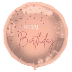 Folieballong, elegant lush blush 45 cm