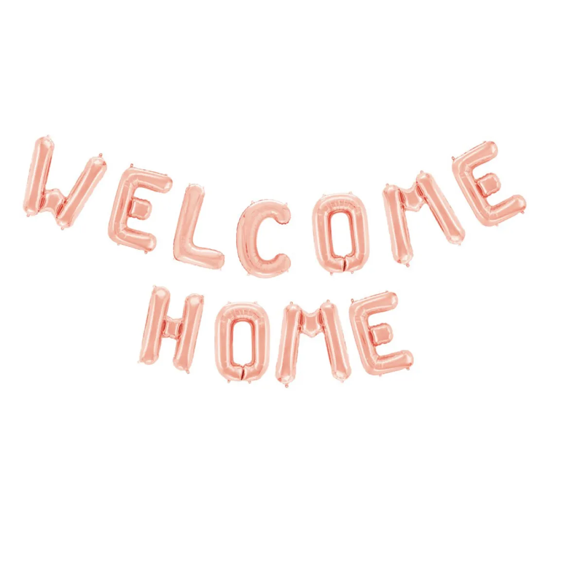 Folieballong, girlang welcome home rosé