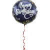 Folieballong, happy birthday 45 cm