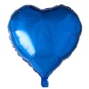 Folieballong, hjärta mörkblå 45 cm