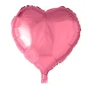 Folieballong, hjärta rosa 45 cm